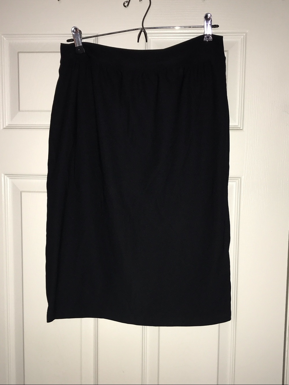 SPANX Black Pencil Skirt - Sleek Work to Evening Staple